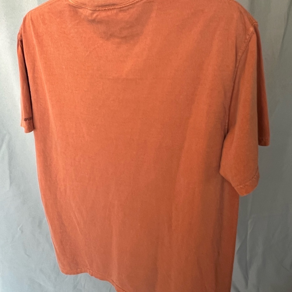 Comfort Colors Orange Short Sleeve Tee with Bold Message NEVER WORN - Picture 3 of 4